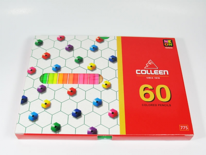 ดินสอ สีไม้ COLLEEN 1 หัว 60 สี