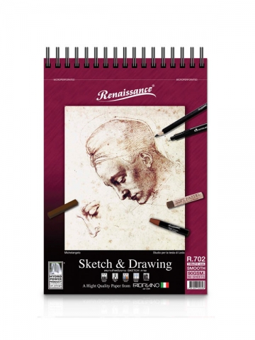 สมุดสเกตซ์ Renaissance Sketch&Drawing - R.702 ริมลวด
