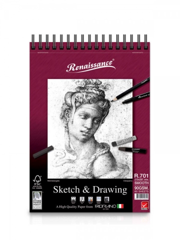 สมุดสเกตซ์ Renaissance Sketch&Drawing - R.701ริมลวด