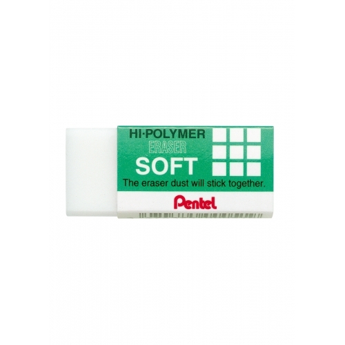 ยางลบ Pentel Hi-Polymer Eraser - SOFT ZES-05