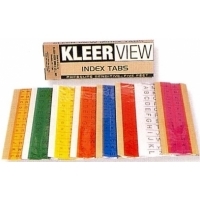 Kleer View Index tabs / Index tabs five-feet