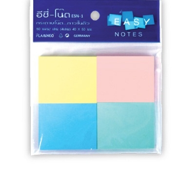 กระดาษโน๊ตกาวในตัว อีซี่โน๊ต EASY NOTES ESN-6