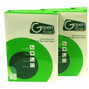 กระดาษถนอมสายตา GREEN READ Premium Eye care paper 50 แผ่น80แกรมA4