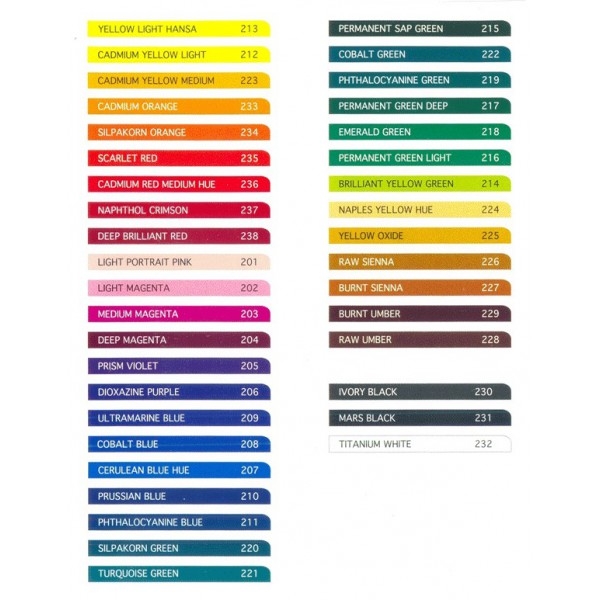 สีน้ำมัน Silpakorn 38 ml. 206 - Dioxazine Purple