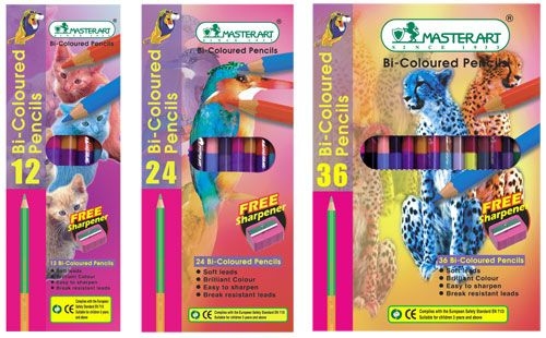 ดินสอสีไม้ ตรามาสเตอร์อาร์ต MASTERART 2 หัว 36 สี