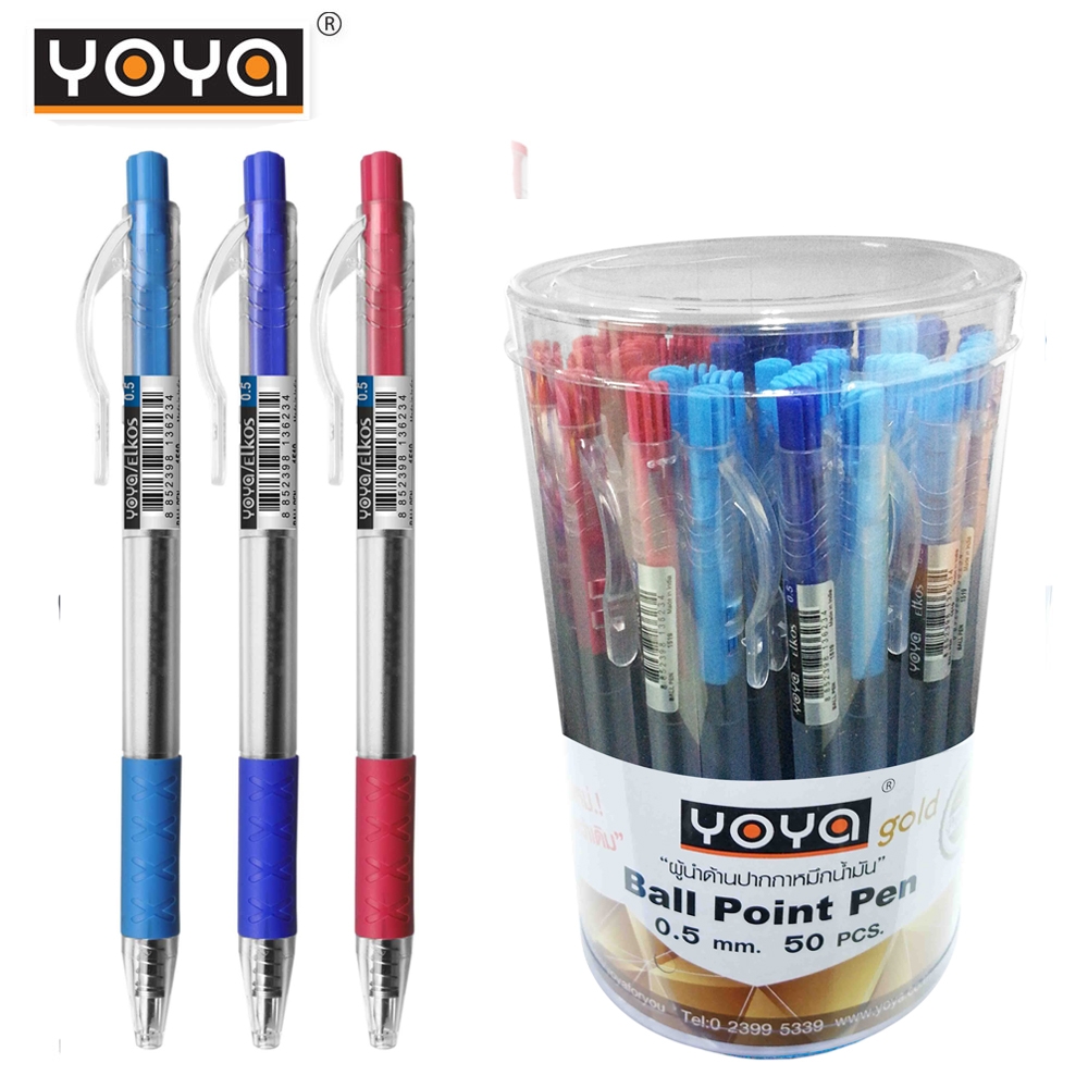 ปากกา YAYA Ball Pen Gold No.1519 Blue