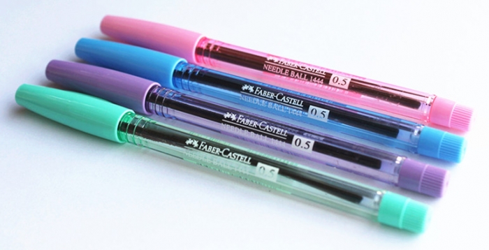 ปากกา Faber-Castell Needle Ball 1444 0.5mm. ทุกสี