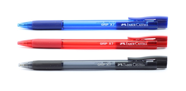 ปากกา GRIP X7 Faber-Castell 0.7mm. Black