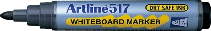 ปากกา WHITEBOARD MARKER Artline517 2mm. กลม สีดำ