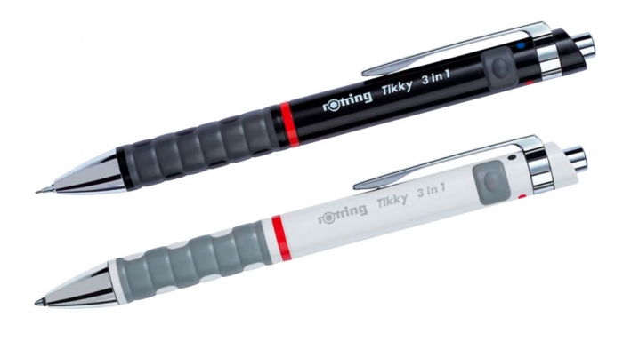 ปากกา Rotring Tikky 3 in 1 ขนาด  0.5mm. สีขาว