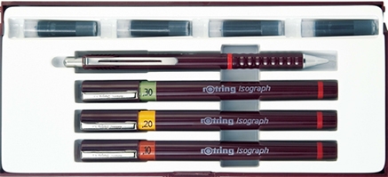 ชุดปากกาเขียนไฮโซกร๊าฟ แบบ Rotring Junior Set