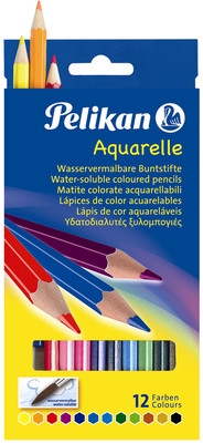 ดินสอสีไม้ยาว Pelikan 12 สี MCP12L