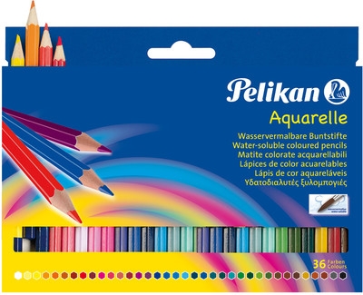 ดินสอสีไม้ยาว Pelikan 36 สี MCP36L