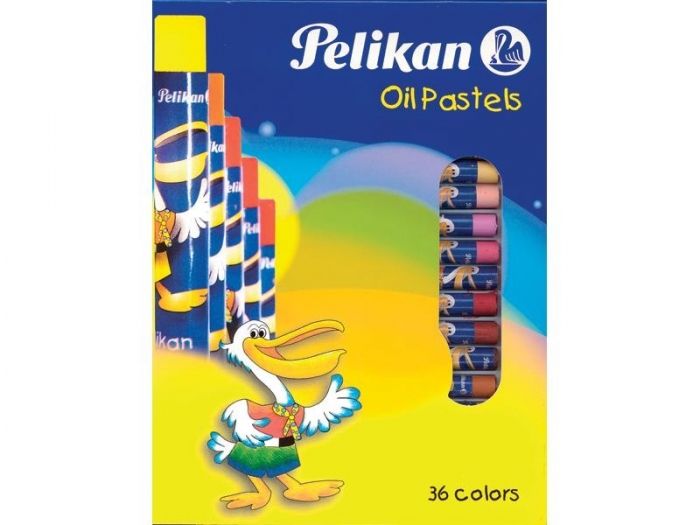 สีชอล์กกลม Pelikan 36 สี Oil Pastel