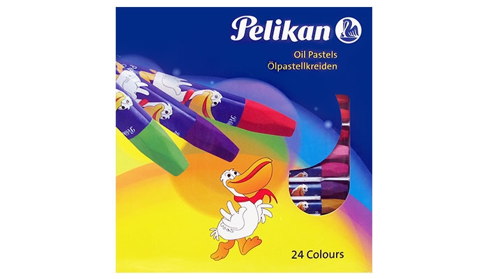 สีชอล์กเหลี่ยม Pelikan 24 สี Oil Pastel