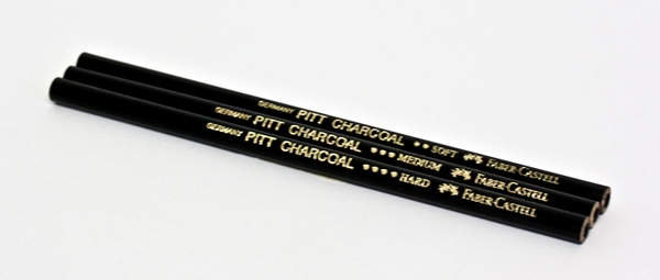 ดินสอเฟเบอร์คลาสเทล FABER-CASTETT PITT CHARCOAL 117400
