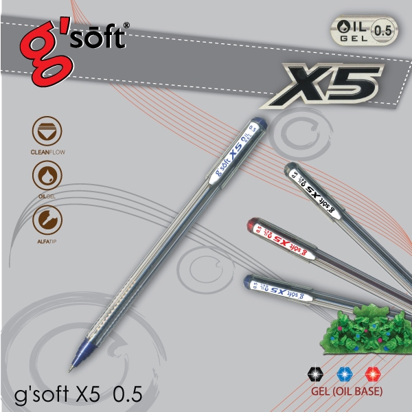 ปากกา G`Soft - X5 / Blue