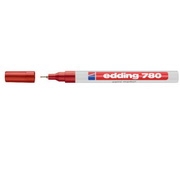 ปากกาน้ำมัน Edding Marker 780 สีแดง # 2