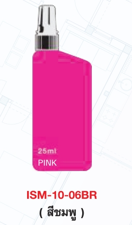 หมึกเติมปากกาเขียนแบบ ISOMARS รุ่น Technoart  ISM-10-06 Pink