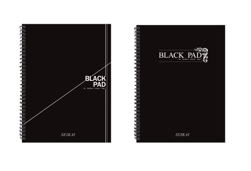 สมุดสเก็ตซ์ดำ Blackpad 16K SEIKAI No.021106