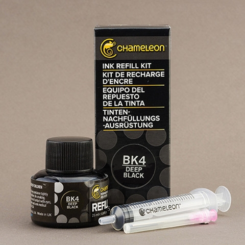 หมึกเติม Chameleon Pens - BK4 Deep Black