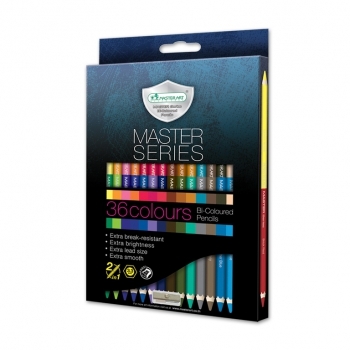 ดินสอสีไม้มาสเตอร์อาร์ต MASTERART/MASTERSERIES 2 หัว 36 สี
