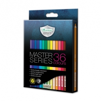 ดินสอสีไม้มาสเตอร์อาร์ต MASTERART/MASTERSERIES 1 หัว 36 สี