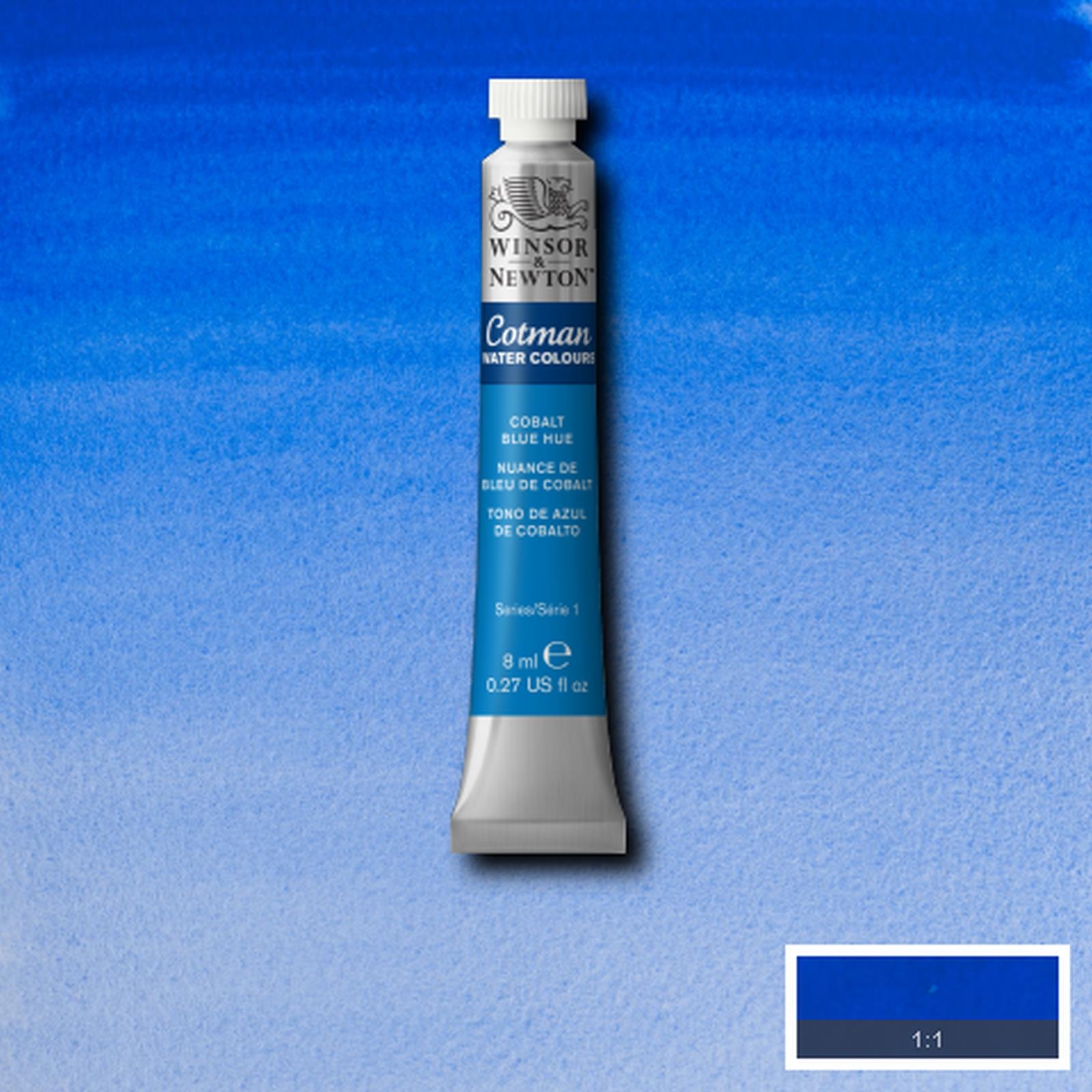 (SALE)สีน้ำ Winsor&Newton ขนาด 8ml 179 Cobalt Blue Hue