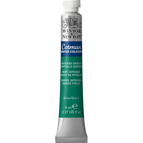 (SALE)สีน้ำ Winsor&Newton ขนาด 8ml 329 Intense Green