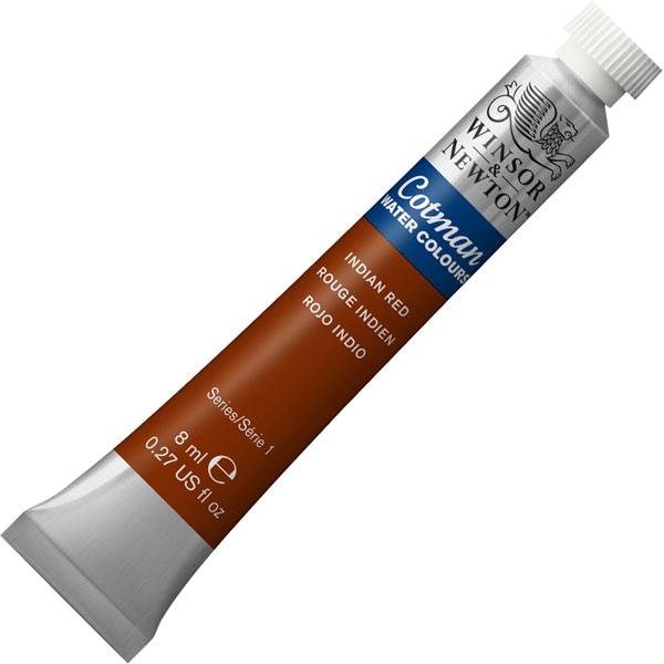 (SALE)สีน้ำ Winsor&Newton ขนาด 8ml 317 Indian Red