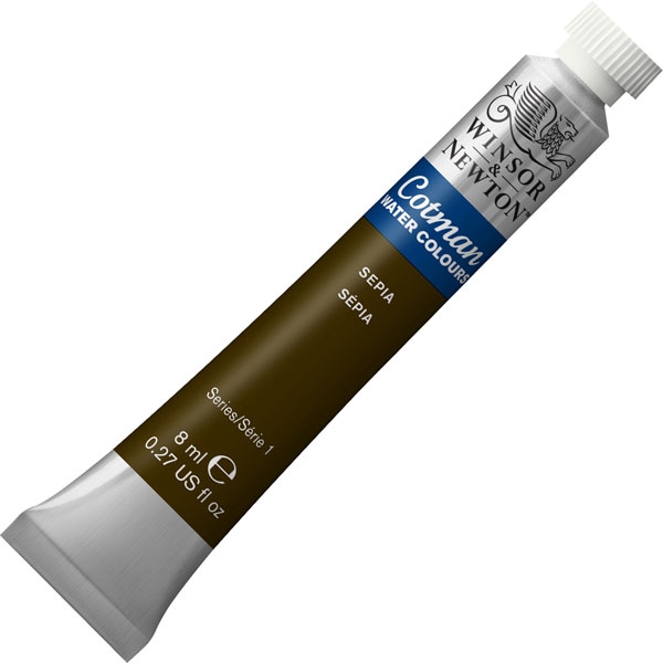 (SALE)สีน้ำ Winsor&Newton ขนาด 8ml 609 Sepia