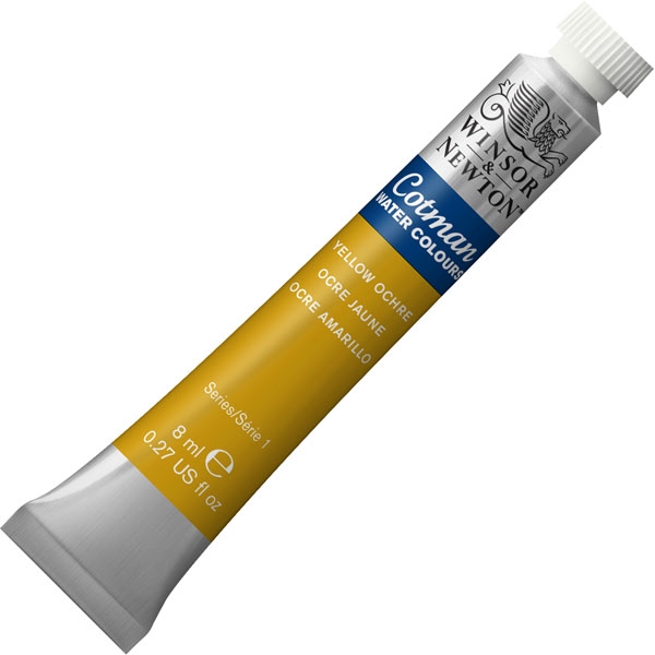 (SALE)สีน้ำ Winsor&Newton ขนาด 8ml 744 Yellow Ocre