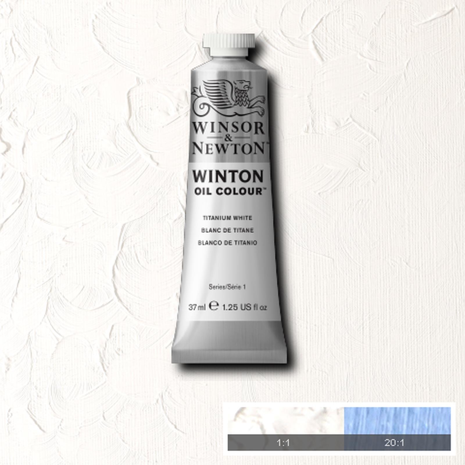 (SALE)สีน้ำมัน WINSOR&NEWTON OIL COLOUR #644 37 ML.สี TITANIUM WHITE