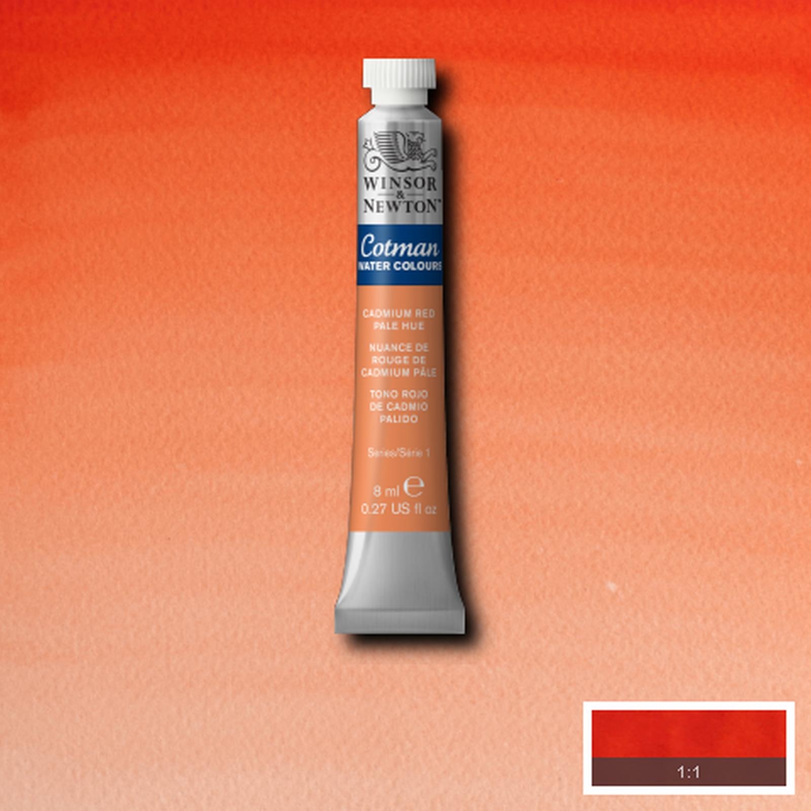 (SALE)สีน้ำ Winsor&Newton ขนาด 8ml 103 Cadmium Red