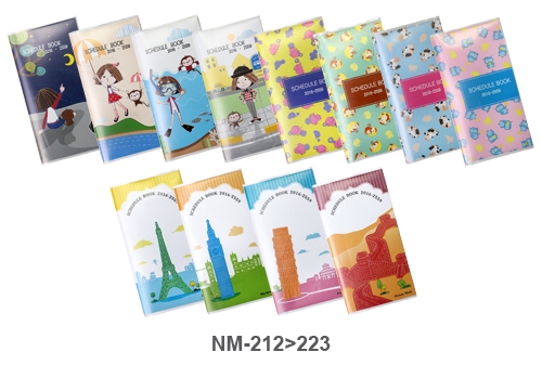 สมุดโน๊ตปฏิทิน OST Schedule Book NM-212 - 223