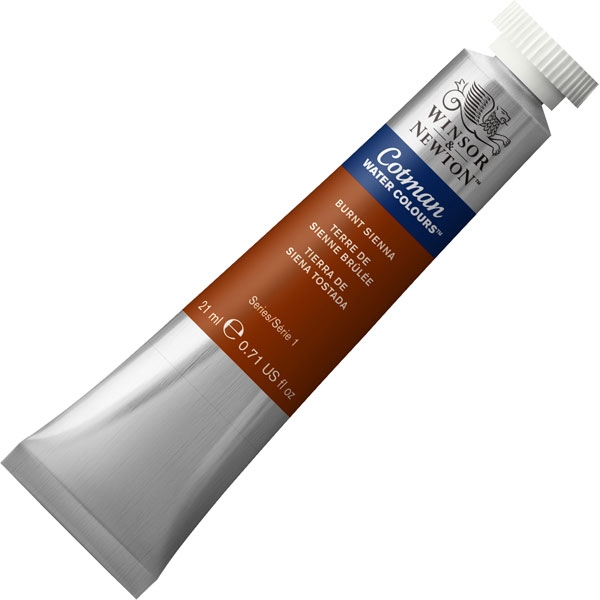 (SALE)สีน้ำ Winsor&Newton ( 074 BURNT SIENNA ) 21 ml.