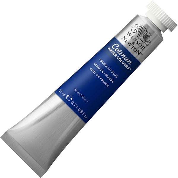 (SALE)สีน้ำ Winsor&Newton ( 538 PRUSSIAN BLUE ) 21 ml.