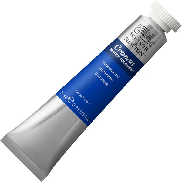 (SALE)สีน้ำ Winsor&Newton ( 660 ULTRAMARINE ) 21 ml.