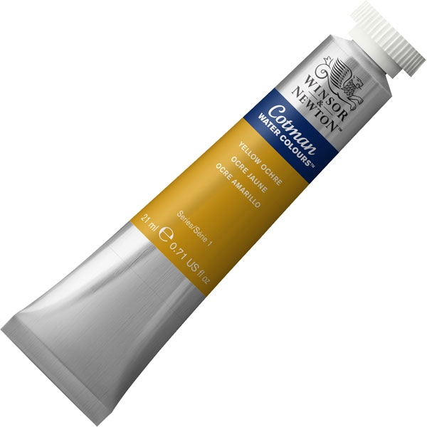 (SALE)สีน้ำ Winsor&Newton ( 744 YELLOW OCHRE ) 21 ml.