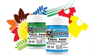 สีเขียนผ้าสะท้อนแสง KENTON ขนาด 0.5 Oz.. No.304 Green