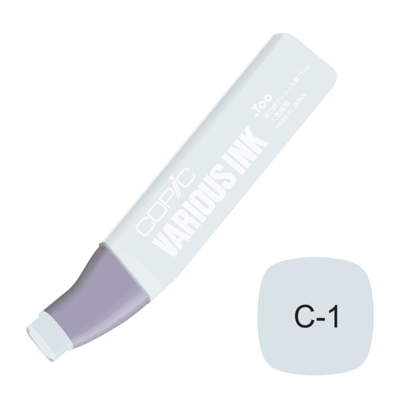 (SALE)น้ำหมึกเติม ปากกา Copic ญี่ปุ่น สี C1 Cool Gary No.1