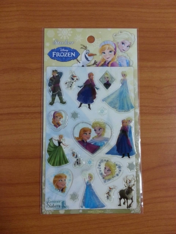 สติ๊กเกอร์ DG ARTS No.STEPFZ-001 FROZEN