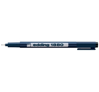 ปากกา Edding 1880 ขนาด 005 สีดำ