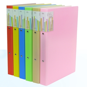 แฟ้ม 2 ห่วง INTOP A4 RB-150Q SMART RING BINDER คละสี