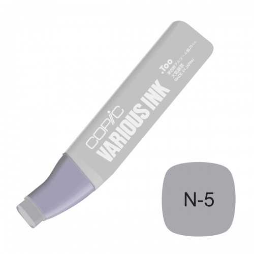 น้ำหมึกเติม ปากกา Copic ญี่ปุ่น สี N5 Neutral Gray No.5