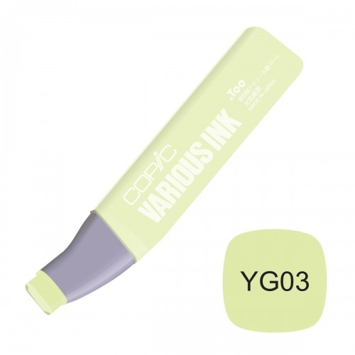 น้ำหมึกเติม ปากกา Copic ญี่ปุ่น สี YG03 Yellow Green