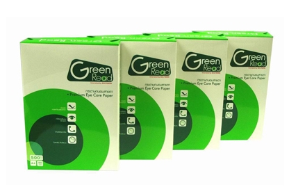 กระดาษถนอมสายตา GREEN READ  แผ่น80แกรมA4 500แผ่น (SCG)