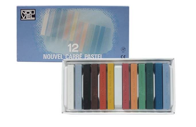 สี Pastel 12 สี NOUVEL NCT-12A