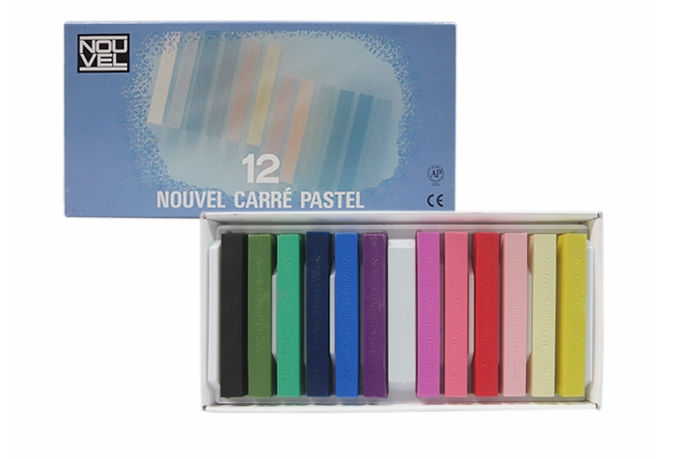 สี Pastel 12 สี NOUVEL NCT-12B