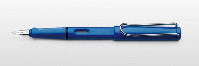 ปากกาหมึกซึมLAMY- รุ่น Safari 14Fด้ามสีน้ำเงิน